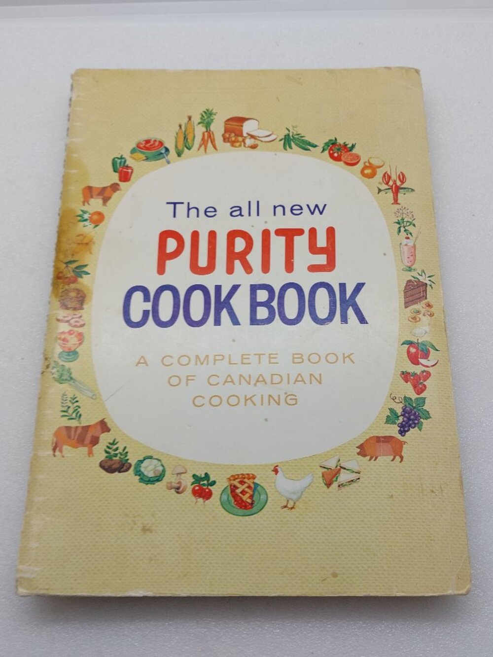 Vintage Paperback The All New Purity Cookbook Maple Leaf Mills